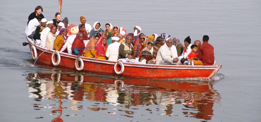 Boat ride in the Morning of Varanasi